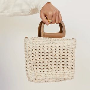 Fortunate One Store Sundown Champagne Bag Beige NEW